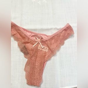 Sexy Brazilian lace panties.